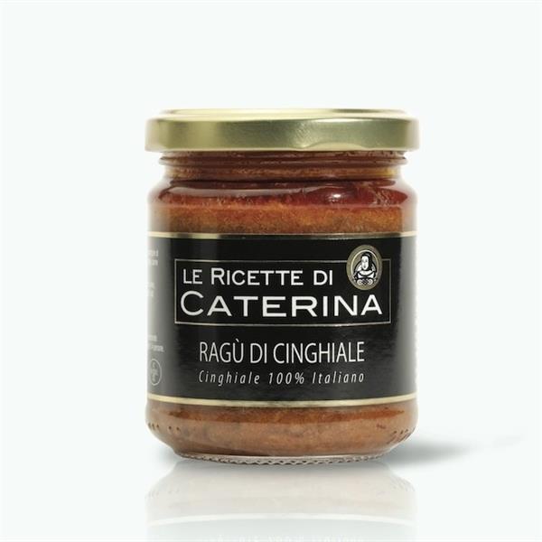 RAGU' DI CINGHIALE RICETTE DI CATERINA GR.180
